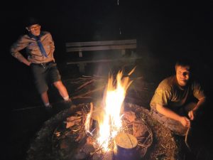 Gotenhajk24 Kochen ueber offenem Feuer