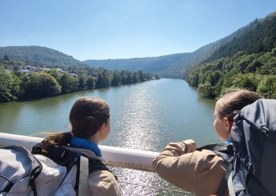 Gotenhajk24 Ueber den Neckar