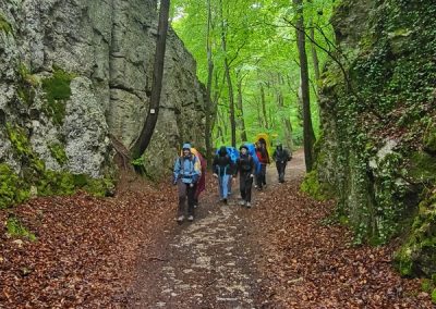 Gotenhaik2025 Unterwegs bei Regen